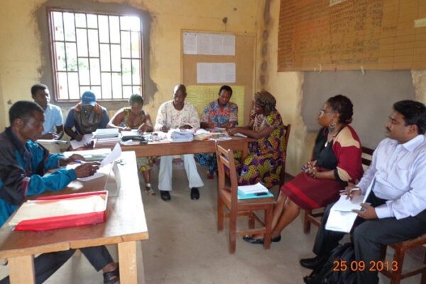 Interaction with a village bank- Cameroon